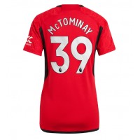 Camisa de time de futebol Manchester United Scott McTominay #39 Replicas 1º Equipamento Feminina 2023-24 Manga Curta